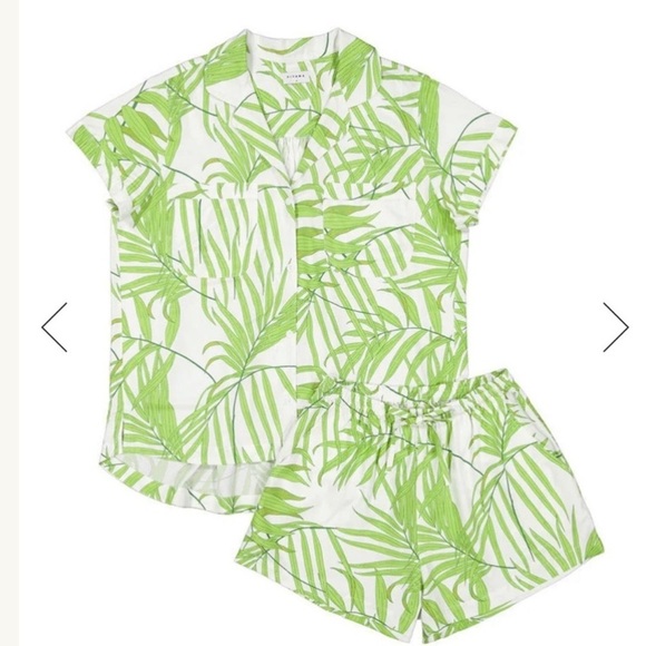 Piyama Other - NWT Piyama Abigail Sleep Set in Jungle Palm XS Pajamas